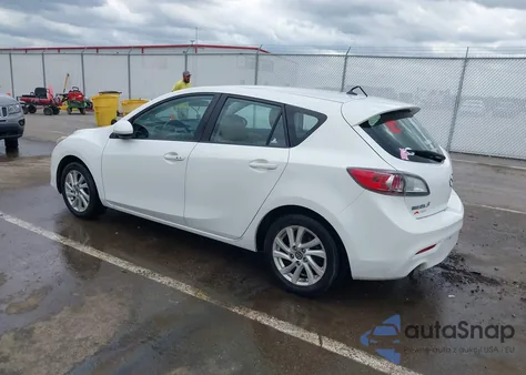2013 Mazda Mazda3 I Touring из США, поврежденный, VIN JM1BL1L75D1711482
